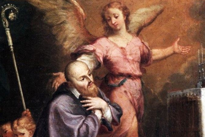 Nevjerojatno, što radi anđeo čuvar svećenika? To je vidio sveti Franjo Saleški i šokirao se - Vjera.hr